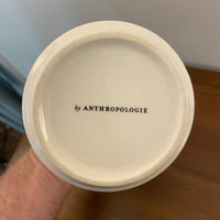 Anthropologie Rise and Shine Kitchen Canister Storage Container Bistro Art Deco Revival Tile Design Retired