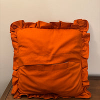 Vintage Handmade Quilted Throw Pillow