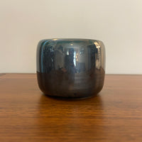 Green Cupric Metallic Glazed Ceramic Mug Cup