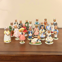 Vintage Franklin Mint Porcelain Mice Knick-Knack Set 20
