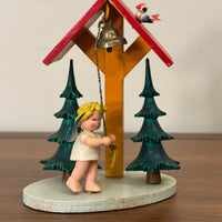 Angel Ringing Bell Xmas Scene Germany Josef Oettgen Köln-am-Hof 1