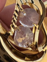Swan Figure 24k Gold-plated Decorated with Crystals Figurine
