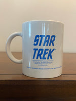 Vintage Star Trek Original Series Transporter Mug – Kirk, Spock & McCoy 1992
