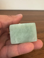 Vintage Hand Carved Green Jade Jadeite Foo Lion Foo Dog Figure
