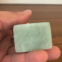 Vintage Hand Carved Green Jade Jadeite Foo Lion Foo Dog Figure