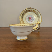 Vintage Double Warranty Paragon Bone China Teacup and Saucer