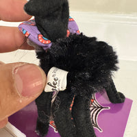 Annalee Black Spider Spooky Halloween on Purple Book