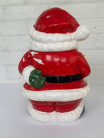 Vintage Ceramic Santa Cookie Jar – Made in Taiwan
