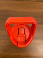 YETI Red-Silver Stainless Steel Tumbler
