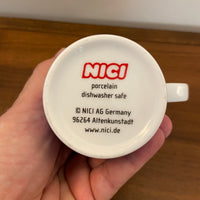 Nici AG Germany 12 oz Porcelain Coffee Mug