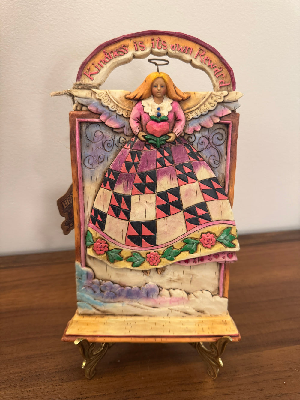 Heartwood Creek Jim Shore Kindness Is It's Own Reward Plaque 110021