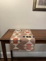 Handmade Vintage Quilt Fall-Halloween Table Runner
