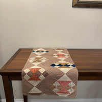 Handmade Vintage Quilt Fall-Halloween Table Runner