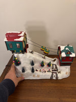 Mr. Christmas Wonderland Cable Cars Animated Xmas Decoration
