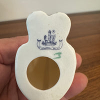 Belleek Co Fermanagh Ireland Porcelain Siamese Cat Figurine