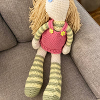 Handmade Crochet Large Doll