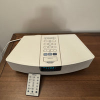 Bose Wave Radio Clock-Alarm W/ Remote Control AWR1W1