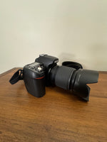 Nikon D80 Digital Camera with 2 Lenses and Carry Case Charger and Battery, Cable, Adopter
