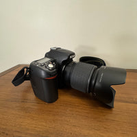 Nikon D80 Digital Camera with 2 Lenses and Carry Case Charger and Battery, Cable, Adopter