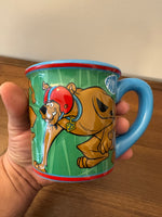 Hanna Barbera Scooby Doo Scoobert Football 3-D Relief Mug
