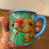 Hanna Barbera Scooby Doo Scoobert Football 3-D Relief Mug