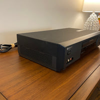 Sony VCR HiFi Stereo Video Cassette Record SLV-N77 Tested Works