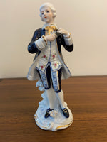 Vintage Japanese KPM Porcelain Pair Man and Woman Figurines

