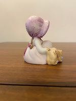 Vintage Holly Hobbie Small Porcelain Figurine
