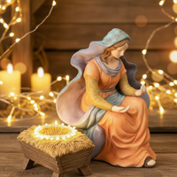 Virgen María Vintage Kirkland Nativity Replacement Figure