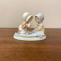 Holly Hobbie Porcelain Figurine A Picnic Designers Collection
