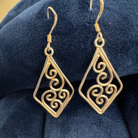 925 MC Silver Dangle Earrings