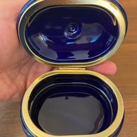 Vintage Takahashi Japanese Porcelain Trinket Box Cat