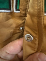 NBA Boston Celtics Gold Smoker's Men's Jacket Coat Size L
