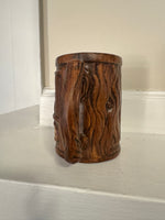 Vintage Walt Disney World Castle Ceramic Mug Rustic Wood
