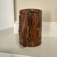 Vintage Walt Disney World Castle Ceramic Mug Rustic Wood