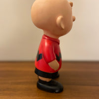 Charlie Brown Soft Vinyl Doll Vintage 1950s United Feature Syndicate Rare