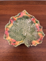 Vintage Bordallo Pinheiro Portuguese Leaf Shaped Dish
