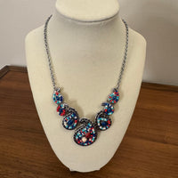 C1946 Mosaic Beads Necklace