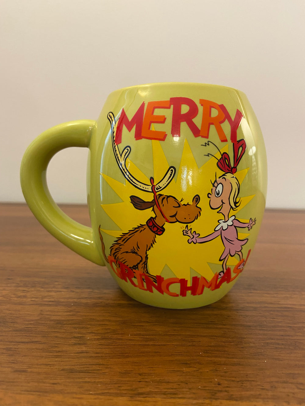 Merry Grinchmas Dr. Seuss Porcelain Coffee Mug