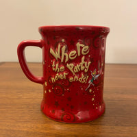Walt Disney World Porcelain Coffee Mug 2005 Where the Party Never Ends!