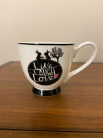 Portobello by Inspire Bone China Live-Laugh-Love Mug Cup
