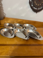 Brand-Ware Stainless Steel Japanese Oval Dish Set of 6
