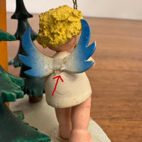 Angel Ringing Bell Xmas Scene Germany Josef Oettgen Köln-am-Hof 1