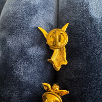 Gold Tone 3D Angel Pin Set 2