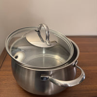 Schulte Ufer 18/10 Stainless Steel 1.5qt Covered Pot