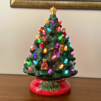 Ceramic Christmas Tree Vintage Holiday Christopher Radko
