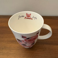 Roy Kirkham Farm-Life Pigs Fine Bone China Mug Rare
