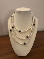 Long Strand Necklace Fashion Jewelry Faux Pearls
