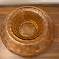 Pink Depression Glass Console Bowl