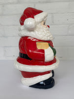 Vintage Ceramic Santa Cookie Jar – Made in Taiwan
